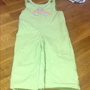 EUC ZUCCINI Reversible Car Applique Longall Romper